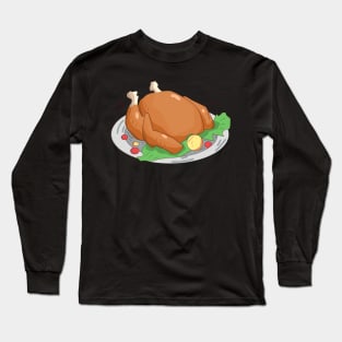 Roasted Chicken Long Sleeve T-Shirt